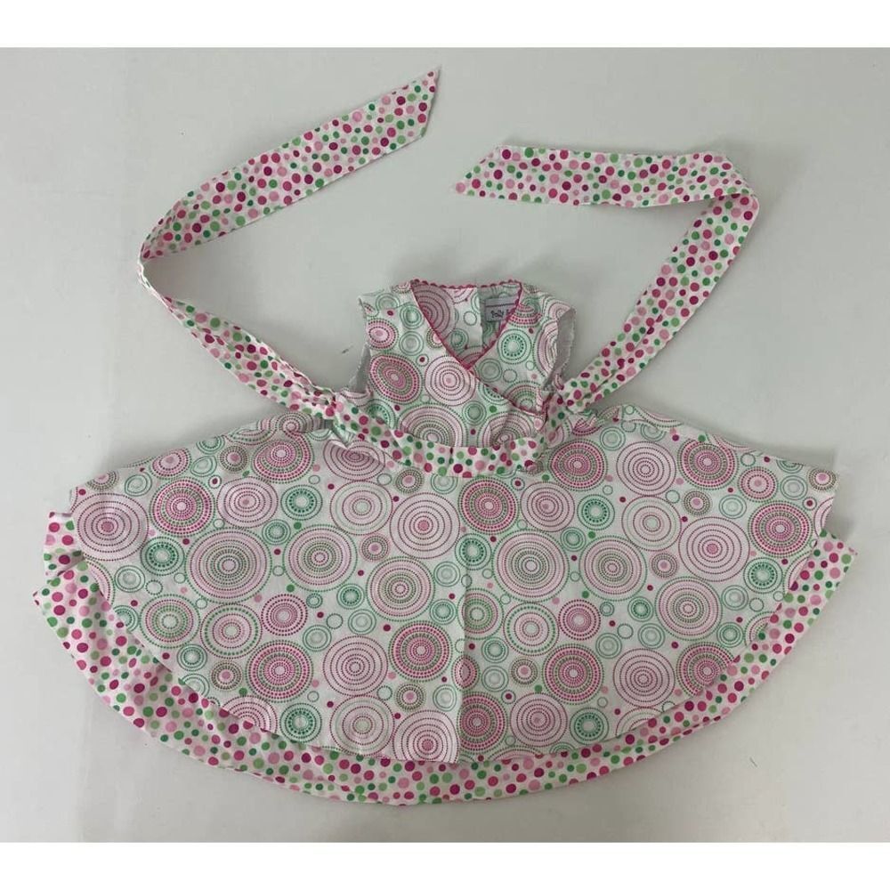 Polly & Freinds Dress Pink Green Spring Summer - Size 24 Months - Picture 1 of 7